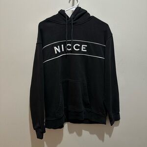 Nicce Black Pullover with White Logo XL